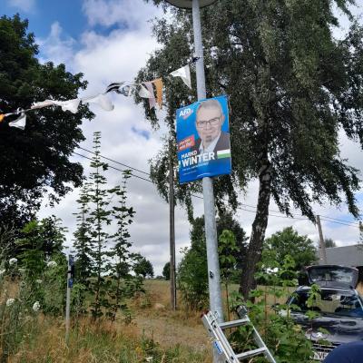 Plakat-Idylle in Dorfchemnitz