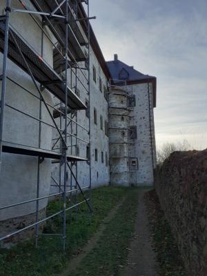 Baustelle Burg bzw. Schloß