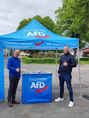 Am Nachmittag sind wir in Sayda.