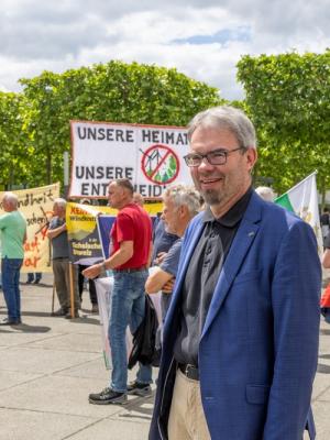 Demo gegen den Windkraftwahn vor dem Landtag - 30. Mai 2025