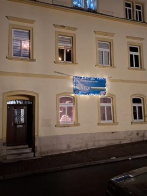 Kurzzeitig weihnachtliches Flair